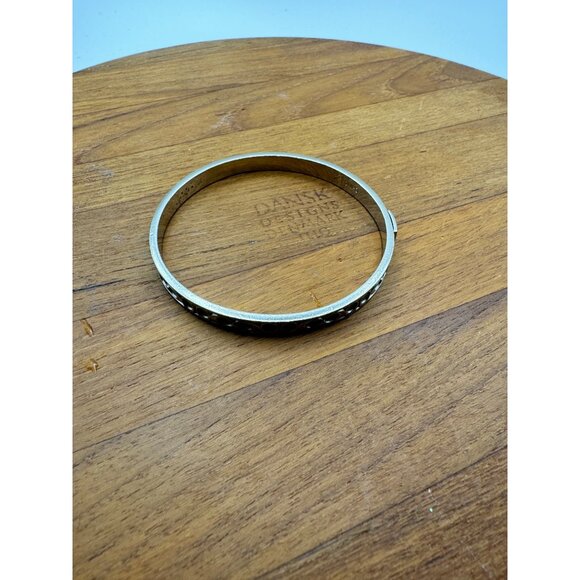 Coach Thin Silver Signature Embossed Bracelet - Picture 2 of 6